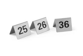 Informacinės lentelės numeriai, HENDI, Numeriai 25-36, 50x35x(H)40mm