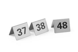 Informacinės lentelės numeriai, HENDI, Numeriai 37-48, 50x35x(H)40mm