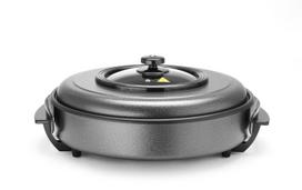 Elektrinė keptuvė, HENDI, elektrinė keptuvė 400x(H)50 mm, 230V/1400W, ⌀400x(H)190mm