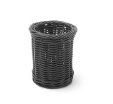 Krepšelis stalo įrankiams, HENDI, Juodas, ⌀100x(H)120mm