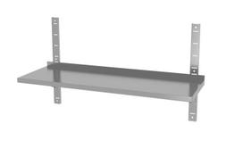 Vienguba reguliuojamo aukščio sieninė lentyna, su 2 laikikliais, HENDI, 1400x300x(H)600mm