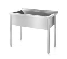 Stalas su viena plovimo vonia - suvirintas, HENDI, Profi Line, 1000x600x(H)850mm