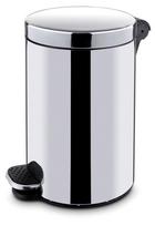 Apvali pedalinė šiukšliadėžė su vidine šiukšliadėže, HENDI, 5L, ⌀210x(H)280mm