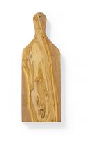 Alyvuogių medžio serviravimo padėklas, su rankena, HENDI, 400x140x(H)18mm