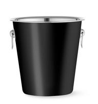 Kibirėlis šampanui, BarUp, 3,3L, Juodas, ⌀220x(H)190mm