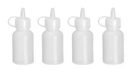 Mini padažų dozatorius – 4 vnt. rinkinys., HENDI, 0,03L, Permatomas, ⌀30x(H)85mm