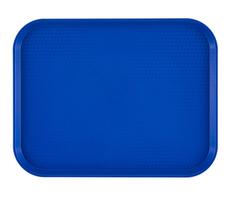 Padėklas iš polipropileno fast food, didelis, Cambro, Mėlynas, 355x457x(H)21mm