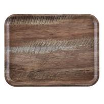 Serviravimo padėklas Capri, Cambro, Tamsi mediena, 330x430mm