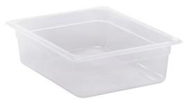Konteineris GN 1/2 iš skaidraus polipropileno, Cambro, GN 1/2, 5,9L, Permatomas, 325x260x(H)100mm