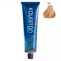 Wella Professionals, Koleston Perfect, Permanent Hair Dye, 9/7 Very Light Brown Blonde, 60 ml