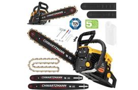 Benzininis grandininis pjūklas Schwartzmann Pro smn-5800-4200-45, 4200 W, 45 cm