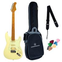 Condorwood RS-500 Ivory elektrinė gitara su rinkiniu ADVANCED