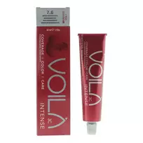 "Intercosmo", "Voilà 3C Intense", ilgalaikiai plaukų dažai, 7.6 Renaissance Red, 60 ml