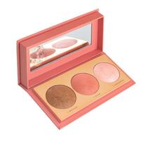 Cent Pur Cent Contour Glamour paletė, Peach, 3 x 7 g.