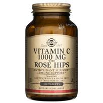 Solgar Vitaminas C 1000 mg su erškėtuogėmis – 100 tablečių