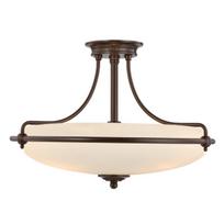 Lubinis šviestuvas Elstead Lighting Griffin QZ-GRIFFIN-SFM-PN