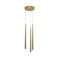 Maytoni Modernus pakabinamas šviestuvas Cascade MOD132PL-L36BSK1 Žalvaris