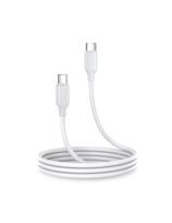 Kabelis USB-C - USB-C 480Mb/ s 60W 1m baltas
