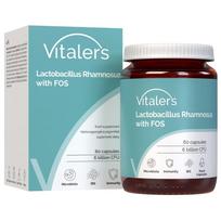 Vitaler's Lactobacillus Rhamnosus su FOS (Probiotikas) – 60 kapsulių