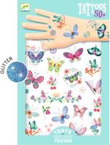 Laikinosios tatuiruotės DJECO Dream butterflies (50+ tattoos)
