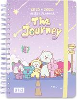Mokslo kalendorius BT21 The Journey 2025/2026, savaitė atvarte, 12 mėn. - Nėra Autoriaus