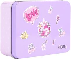 Akių šešėlių ir nagų lako rinkinys CREATE IT!, metalinėje dėžutėje