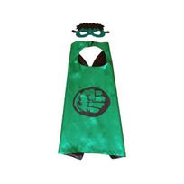Superherojaus apsiaustas ir kaukė vaikams (3-6 m.)