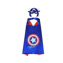 Superherojaus apsiaustas ir kaukė vaikams (3-6 m.)