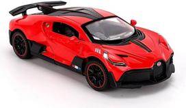 Žaislinis automobilis KinSmart, Bugatti Divo, raudonas