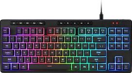 "Redragon K516 TKL" laidinė membraninė žaidimų klaviatūra 87 klavišų mechaninė klaviatūra su linijiniais jungikliais makro ir specialiais multimedijos klavišais RGB apšvietimas programinės įrangos palaikymas