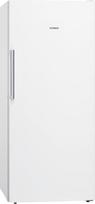 "Siemens" GS51NAWCV iQ500 šaldiklis, 161 x 70 cm, 289 l, "noFrost", niekada daugiau neatšildomas, "bigBox" erdvė dideliems šaldytiems maisto produktams, "varioZone" lanksčios stiklinės lentynos ir stalčiai, baltos spalvos