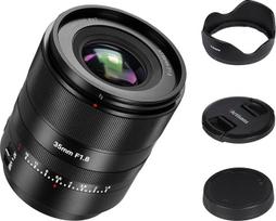 7artisans Automatinio fokusavimo 35 mm F1.8 viso kadro objektyvas, F1.8 didelė diafragma, palaiko automatinį / rankinį fokusavimą, suderinamas su "Sony FX A1 A9 A7M A7R A7S A7C ZVE serija FX3, A9II, A7M2, A7S2, A7S2