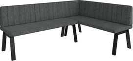 FURNISTAR "Akiko" metalinis kampinis suoliukų komplektas jūsų valgomajam, virtuvei, moderniam, svetainės kambariui, valgomojo kampeliui. Puikiai tinka virtuvei, biurui ir priimamajam. Tvirtas ir stiprus atlikimas. (196 x 142 Dešinysis