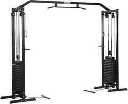 Kabelių krosas 2 x 75 kg - Dione - Jėgos stotelė - Daugkartinis kabelių traukimas - Fitneso treniruočių centras - Namų treniruoklių salė
