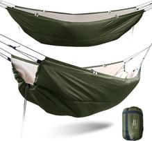 Kelionės paukščių hamakas Underquilt, Underblanket Camping Hammock, šiltas izoliacija, Ultralight 4 sezonai Underblanket hamakams, nešiojamas stovyklauti, žygiai, kuprinė
