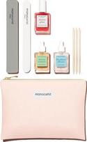 Manucurist Active Gift Set Women Manikiūro rinkinys moterims - nagų lakas Active Glow Raspberry, pilnas serumas, glotnios odelės, 2 failai ir bukmedžio lazdelės - kalėdinės dovanos moterims