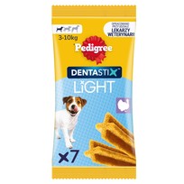 Pedigree Dentastix Light Dental Chews mažų veislių šunų skanėstai 7 vnt. - 58g