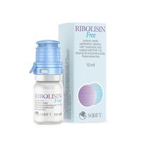 RIBOLISIN Nemokami akių lašai 10 ml