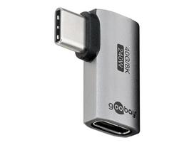 Goobay USB-C -Adapter horizontal 90° USB4 - -Stecker> -Buchse (74441)