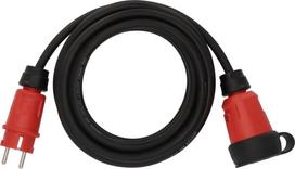 Brennenstuhl 9161050110 Strom Verlängerungskabel 16 A Schwarz Rot 5 m H07RN-F 3G 1.5 (9161050110)