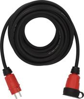Brennenstuhl 9162100110 Strom Verlängerungskabel 16 A Schwarz Rot 10 m H07RN-F 3G 2.5 (9162100110)