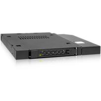 ICY DOCK - ToughArmor - MB411SPO-1B - 2,5 SATA/SAS HDD/SSD Wechselrahmen in Slim ODD oder Slim FDD Einbauschacht - Vollmetall - 12,7 mm