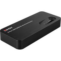 Lindy 2 Port HDMI 8K60 Bidirektionaler Switch Zum Umschalten zwischen zwei 8K HDMI-Quellen, die mit einem 8K Display verbunden sind, oder zwei 8K Displays, die mit einem 8K Quellgerät verbunden sind (38339)