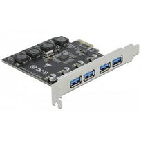 Delock PCI Express x1 Karte zu 4 x extern USB Typ-A Buchse SuperSpeed USB