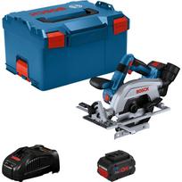 Akku-Handkreissäge GKS 18V-57-2 Professional (blau/schwarz, 2x Li-Ion Akku ProCORE18V 5,5Ah, in L-BOXX)