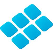 Nachkaufset EM 50 Gel Pads, Massagegerät blau, 6 Stück