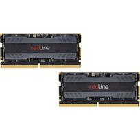 SO-DIMM 64GB DDR5-5200 (2x 32GB) Dual-Kit, Arbeitsspeicher schwarz, MRA5S520HHHD32GX2, Redline SODIMM