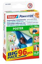 tesa Powerstrips POSTER, Haltekraft: max. 0,2 kg einfache Montage und rückstandsfreies Ablösen ohne (58213-00000-02)
