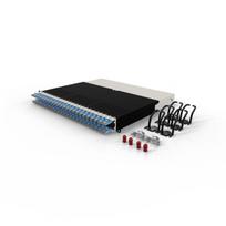 PATCHBOX .one 8RU Cat 6A STP 0.8 m Blau - Kabel - Netzwerk (PONEX8STPBL)