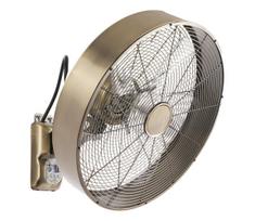 ZEVENTI - Sieninis ventiliatorius FANNY 50W/230V bronzinis + nuotolinis valdymas
